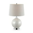 thumbnail image 3 of 25.5 Inch Akoya Off White Glass Table Lamp, 3 of 3