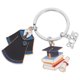 thumbnail image 1 of KAKOWELY Llavero de graduación de aleación de zinc, dije para bolso, recuerdo de fiesta de graduación 2025, regalo para estudiantes universitarios y de secundaria., 1 of 4