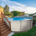 thumbnail image 6 of Aquarian Phoenix Steel Outdoor Above Ground Swimming Pool Kit, Gray, 6 of 11