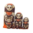 thumbnail image 3 of Muñeca apilable de 10 capas perfecl Muñecas anidadas Matryoshka de madera decoración de habitación infantil, 3 of 8