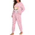 thumbnail image 2 of SCRAWLGOD Cute Corgi Womens Pajama Lounge Sets for Women 2 Piece Outfits Sets Casual Size M Drawstring Women Lounge Lightweight Women Sleepwear, 2 of 7
