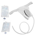 thumbnail image 3 of Urine Collection Bag, Anti Backflow Silicone Urinal Kit Easy To Operate with Diversion Pipe for Individual Care, 3 of 7