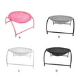 thumbnail image 2 of Greeniant Cama de malla de Metal para mascotas, reemplazo transpirable, desmontable, lavable, térmica, para dormitorio, sala de estar, Suministros para gatos Gris, 2 of 6