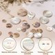 thumbnail image 4 of 10 piezas de botones de concha de perla de 1" (25mm) botón redondo de concha de 10 agujeros natural para manualidades de tela camisa DIY, 4 of 6