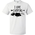 thumbnail image 3 of Inktastic I Love Camping- Tent and Trees T-Shirt, 3 of 5