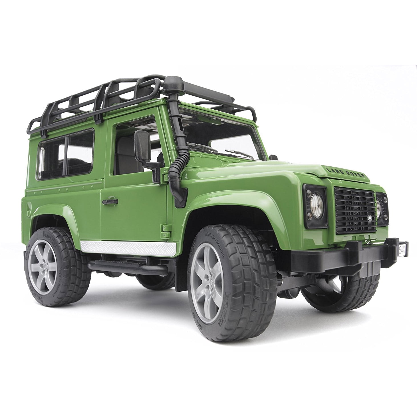 bruder land rover defender with trailer