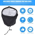 thumbnail image 4 of Ev Charger Port Cover Waterproof Rain Cover Snow Rain Sun Dust Protection Cover For Most Electric Cars Charger Y1, 4 of 5