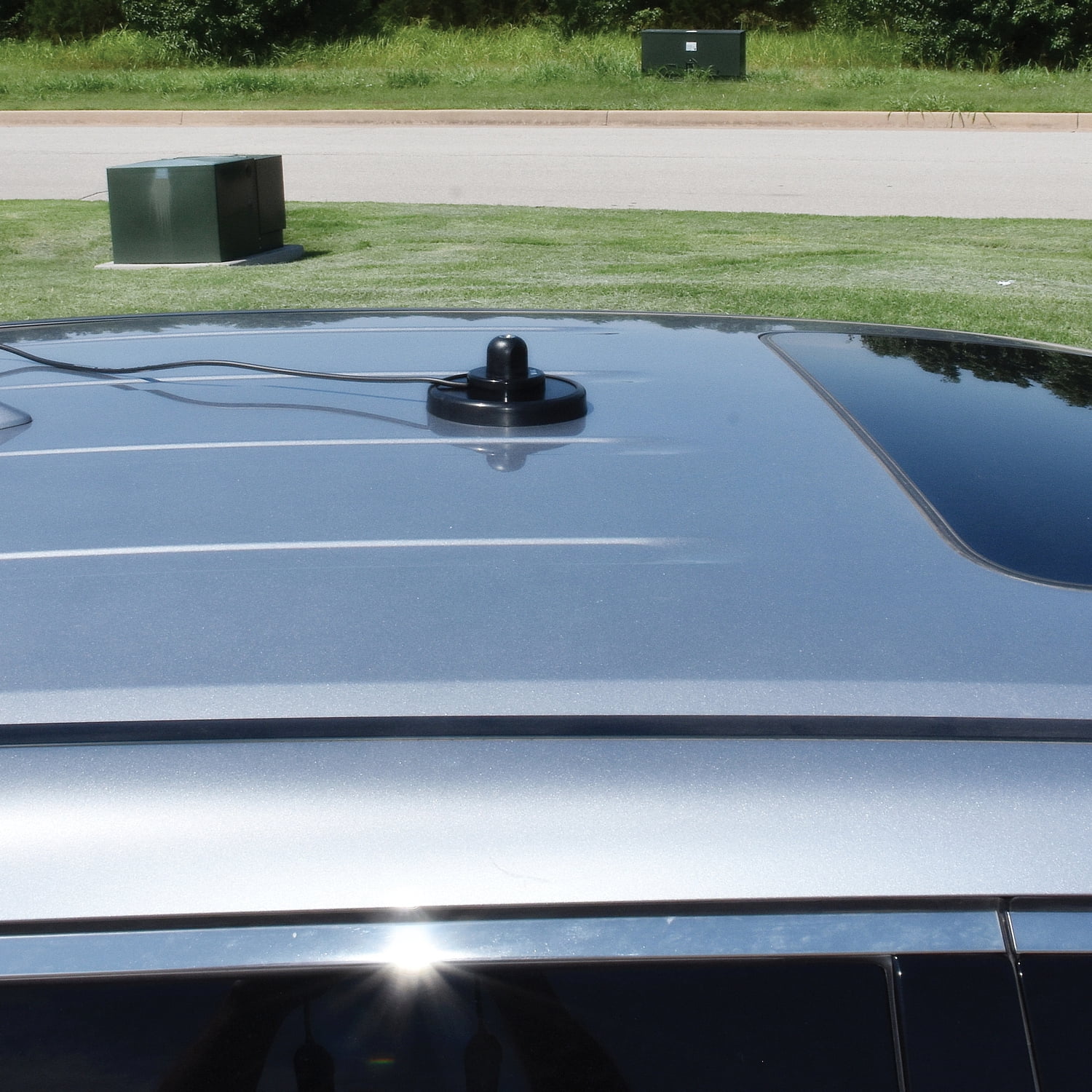 Tram 5-Inch Black Steel NMO Magnet Mount with RG58 Coaxial Cable and UHF PL-259 Connector