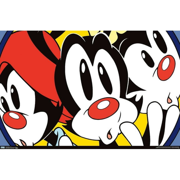 Animaniacs - Faces Wall Poster, 22.375" x 34"