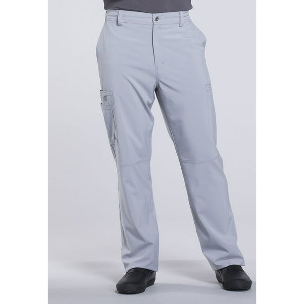 Cherokee Cherokee Infinity Scrubs Pant for Men Fly Front Plus Size
