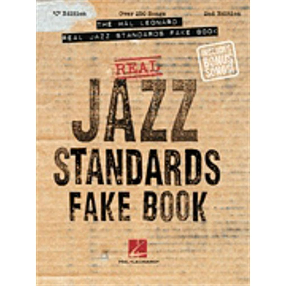 Hal Leonard The Hal Leonard Real Jazz Standards Fake Book C Edition