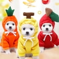 thumbnail image 6 of Fruit Shape Fleece Hoodies Puppy Pet Costume Pet Coat Dog Coat Dog Hoodies Dog Clothes Dogs Costume XXL E, 6 of 8