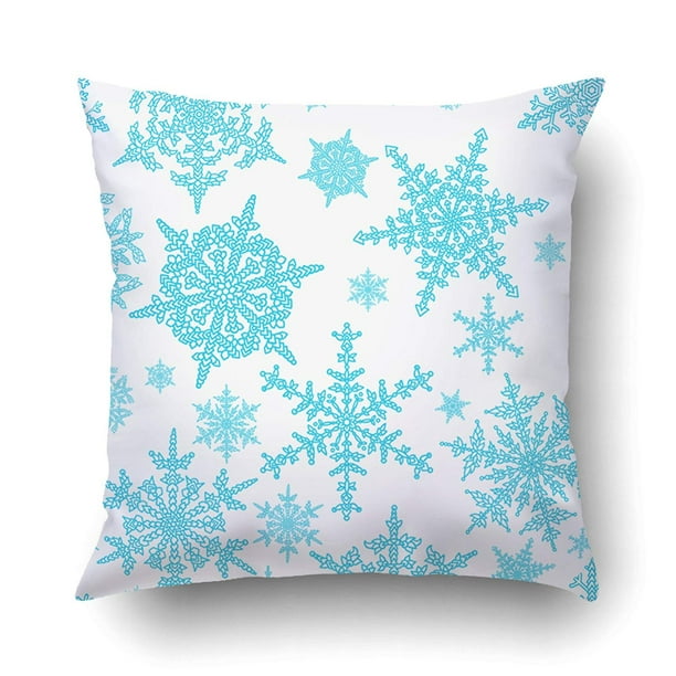 Snowflake pillows cheap