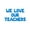 Blue, variant on Letter Balloons - WE LOVE OUR TEACHERS 16" Inch Alphabet Letters Foil Mylar Balloon Teacher Appreciation Party Banner (Purple)