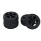 thumbnail image 3 of Ruedas Y Neumáticos 1/10 RC, 4 Piezas Ruedas Y Neumáticos De Coche RC Con Amortiguación Fuerte Negro Para Diferentes Caminos ANGGREK Neumático B, 3 of 8
