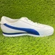 thumbnail image 4 of PU & MA Roma '68 Vintage Mens Size 12 White Blue Athletic Leather Shoes Sneakers, 4 of 6