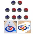 thumbnail image 5 of Shuffleboard Pucks Set Shuffleboard Table Pucks Equipment Curling Accessories Replacement Shuffleboard Rollers Set for Family, 5 of 5