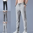 thumbnail image 5 of Men\'s Trousers Loose Straight-Leg Casual Pants Thin Quick-Drying Sports Pants, 5 of 7