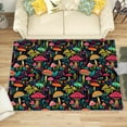 thumbnail image 1 of 3x5 Rug, Mushroom Door Mat Washable Non Slip Soft for Entryway, Wild Fungus Rug, Wild Mushroom Carpet, Mushroom Home Decor & Gifts, 1 of 7