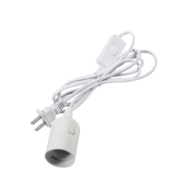 Lámpara Colgante Colgante, Candelabro, Portalámparas, Cable Con Interruptor Para Decoración Del Hogar