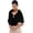 C Black, variant on Women's Wedding Faux  Shawls and Wraps Bridal  Scarf Stoles with Brooch for Bride and Bridesmaids