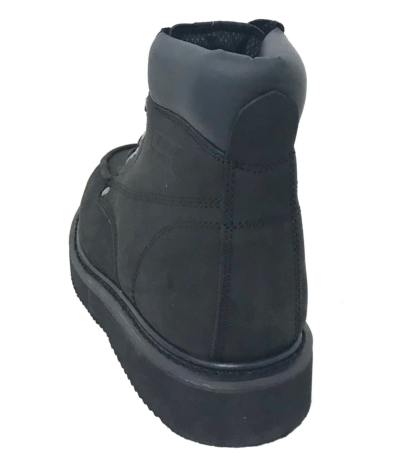 Men's Work Boots Genuine Leather Moc Toe 6