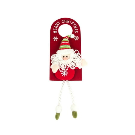 

ZPAQI Christmas Door Hanging Pendants Door Hangers for Home Hotel Board Doorknob Christmas Holiday Tree Doorway Decor