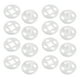 thumbnail image 1 of EeaseMX 1000 botones transparentes invisibles de plástico para camisetas, ropa, costura, scrapbooking y manualidades (blanco, 10 mm), 1 of 7