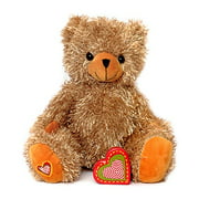 My Baby's Heartbeat Bear - Tan Teddy Bears Stuffed Animals w/a 20 sec Voice Recorder - Lil 8" Tan Bear