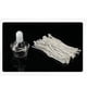 thumbnail image 3 of 50 Pcs 1/4" Oil Lamp Wicks For Burner Round Cotton Kerosene For Burner Replacement Candle Lamp For Burner 16cm/6" Length For Lantern Stove, 3 of 4
