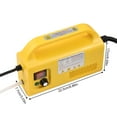 thumbnail image 4 of Máquina de limpieza, 2500w de mano con pulverizador/capullos de cabeza Limpiador de vapor de mano Temperatura sin tanque manual con pulverizador/capullos Limpiador de cabeza y baldosas Er Mizuh, 4 of 6