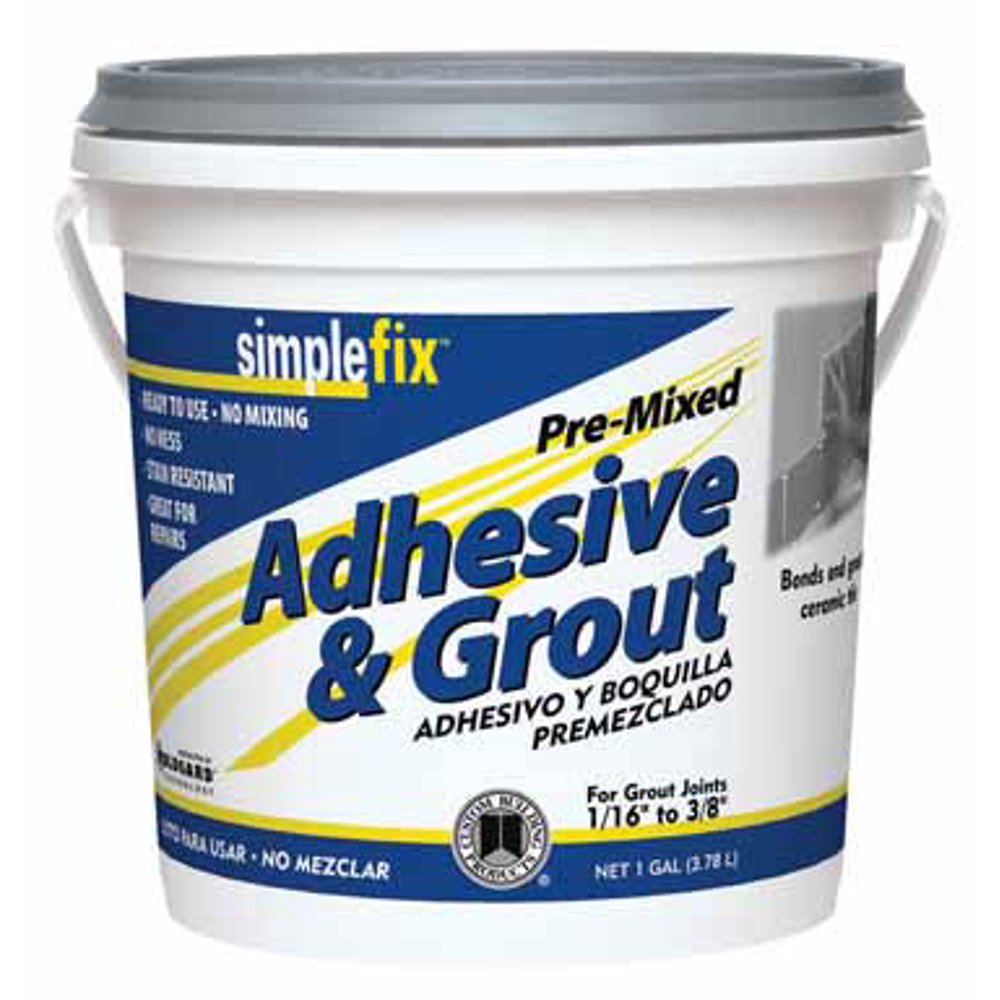 CUSTOM BLDG PRODUCTS Qt. Alabaster PreMixed Adhesive & Grout TAGAQT