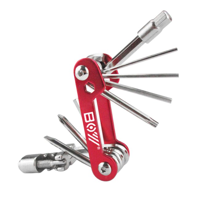 Juego de herramientas de reparación para mecánicos de bicicletas multifunción para bicicletas, juego de herramientas para bicicletas portátiles 12 en Soledad Reparación de bicicletas multifunción