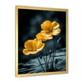 thumbnail image 2 of Designart "Seaside Buttercup Display" Buttercups Picture Framed Wall Art Prints, 2 of 5