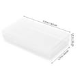 thumbnail image 2 of 100pcs Currency Sleeves With Plastic Storage Case Clear Bill Holder Paper Money Currency Sleeves Protector For Collector Banknote Stamp, 2 of 5