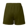 thumbnail image 4 of WAYUTE Womens Shorts Straight Leg High Waist Sports Loose Shorts Trendy Solid Color with Pockets Durable for Summer Daily Wear, 4 of 6