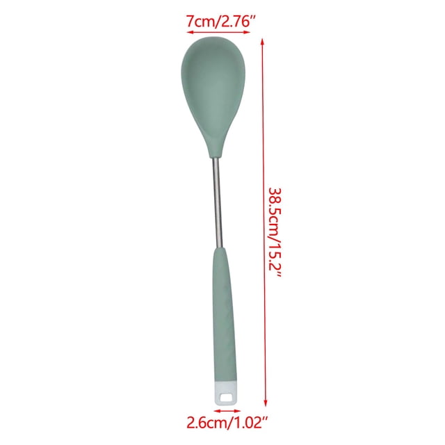 Espátula de cocina ranurada para asar y voltear alimentos. Espátula metálica biselada antiadherente. Utensilio de cocina apto para alimentos, ideal para huevos, panqueques, filetes y hamburguesas.