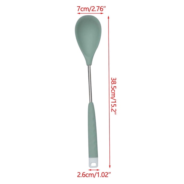 Espátula de cocina ranurada para asar y voltear alimentos. Espátula metálica biselada antiadherente. Utensilio de cocina apto para alimentos, ideal para huevos, panqueques, filetes y hamburguesas.