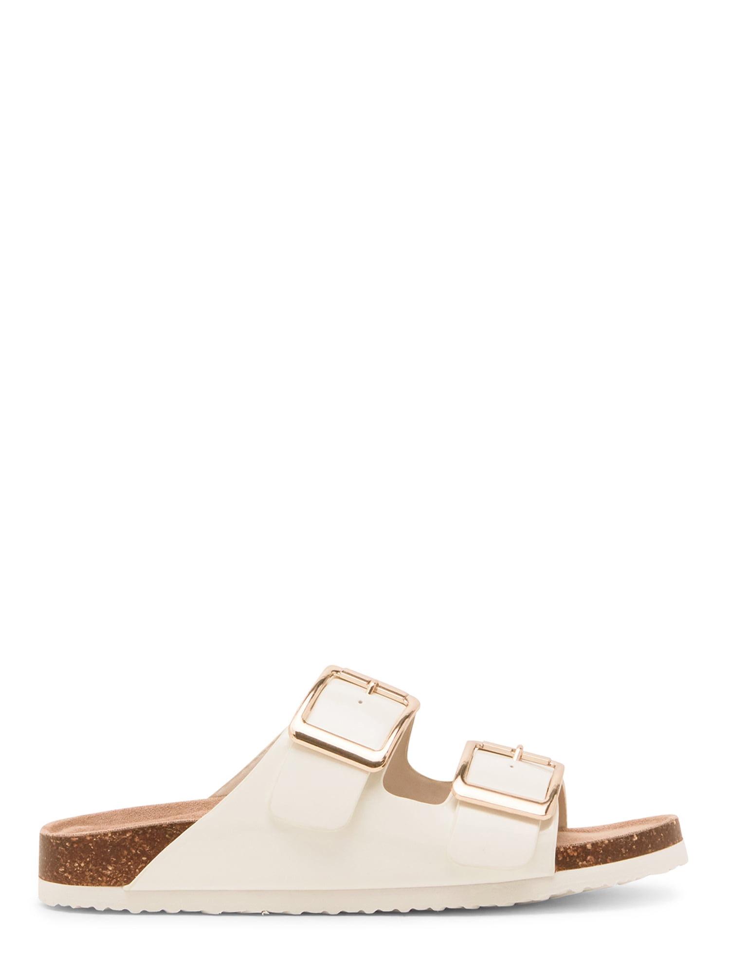 Madden Girl Women's Bodie Two Strap Footbed Sandals