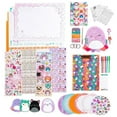 Squishmallow Ultimate Stationery Set Pastel Plush Pouch, Journal