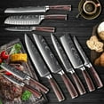 thumbnail image 2 of Boutique Big Clearance A Cutter Meat Cutting Japanese Set of Kitchen Chef Cleaver Meat Vegetable Damascus Kitchen Set, 2 of 7