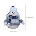 thumbnail image 3 of Adornos navideños, regalos navideños, muñeco de nieve decorativo navideño, adorno de escritorio para escaparates, pequeños regalos y decoraciones para festivales., 3 of 6