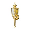 thumbnail image 2 of Westinghouse Polished Brass LED Wall Lantern, 2 of 3