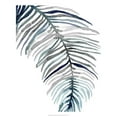 thumbnail image 3 of Scarvey, Emma 12x14 Black Modern Framed Museum Art Print Titled - Blue Feathered Palm II, 3 of 5