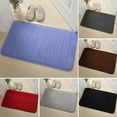 thumbnail image 4 of Plush 40x60 Memory Foam Bath Mat with Non Slip Bottom Bathroom Rug Set, 4 of 9