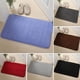 thumbnail image 4 of Plush 40x60 Memory Foam Bath Mat with Non Slip Bottom Bathroom Rug Set, 4 of 9
