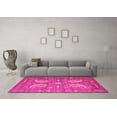 thumbnail image 3 of Ahgly Company Indoor Round Persian Pink Traditional Area Rugs, 8' Round, 3 of 4