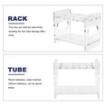 thumbnail image 3 of Miangastore Support de Tube à Essai Support de Rangement en Acrylique Transparent pour Scientifiques 1Pcs, 3 of 9
