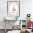thumbnail image 3 of Stupell Industries Cottage Woodland Dancer Bunny Gold Floating Frame Canvas Art, 25 x 31, by Christine Simpson Art, 3 of 8