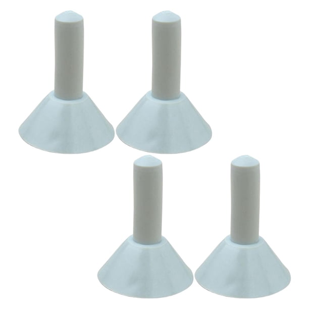 4 tapas a prueba de rayos para postes de tienda de campaña, protección duradera contra rayos para acampar Gris